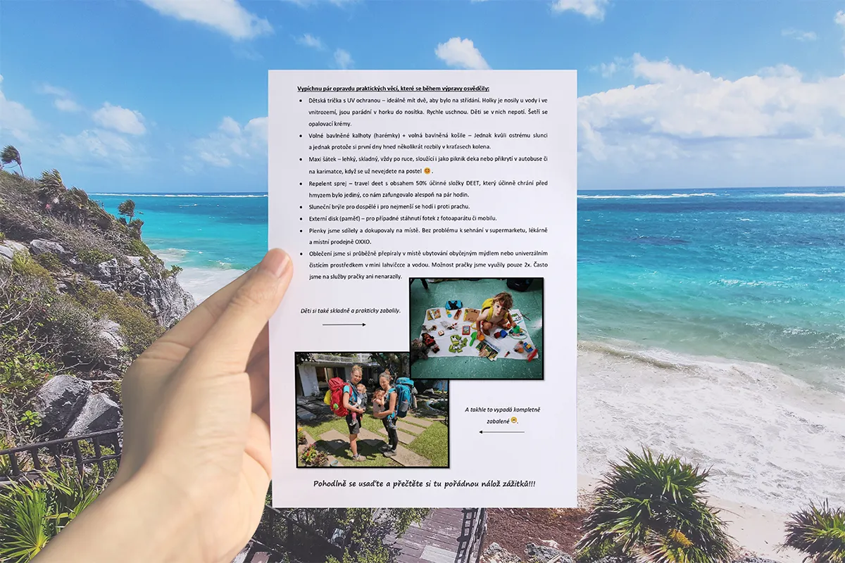 Průvodce Mexiko s dětmi - Deník z cest náhled 3