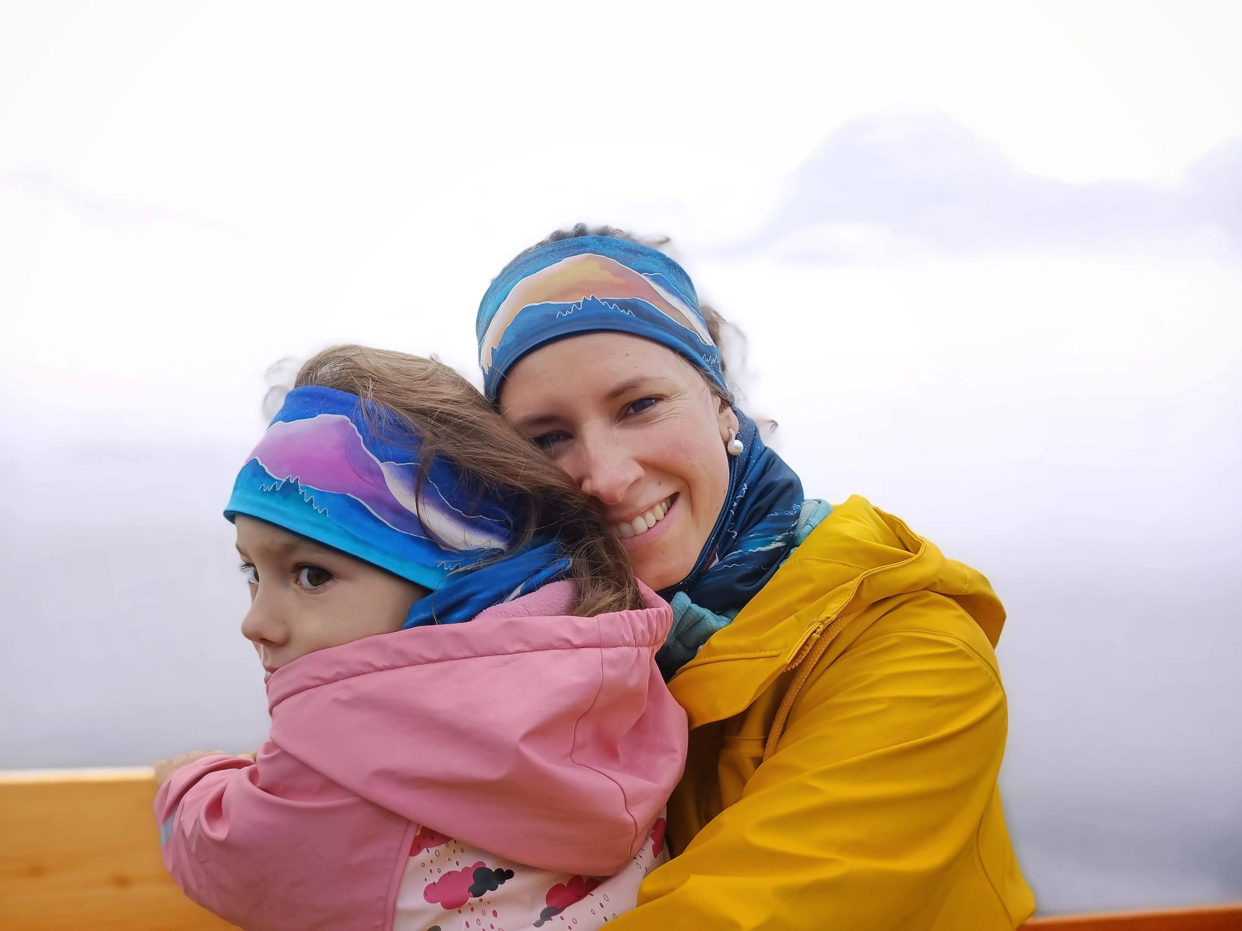 Celoroční čelenka Active Moms & Kids – limitovaná edice - tmavá náhled 4