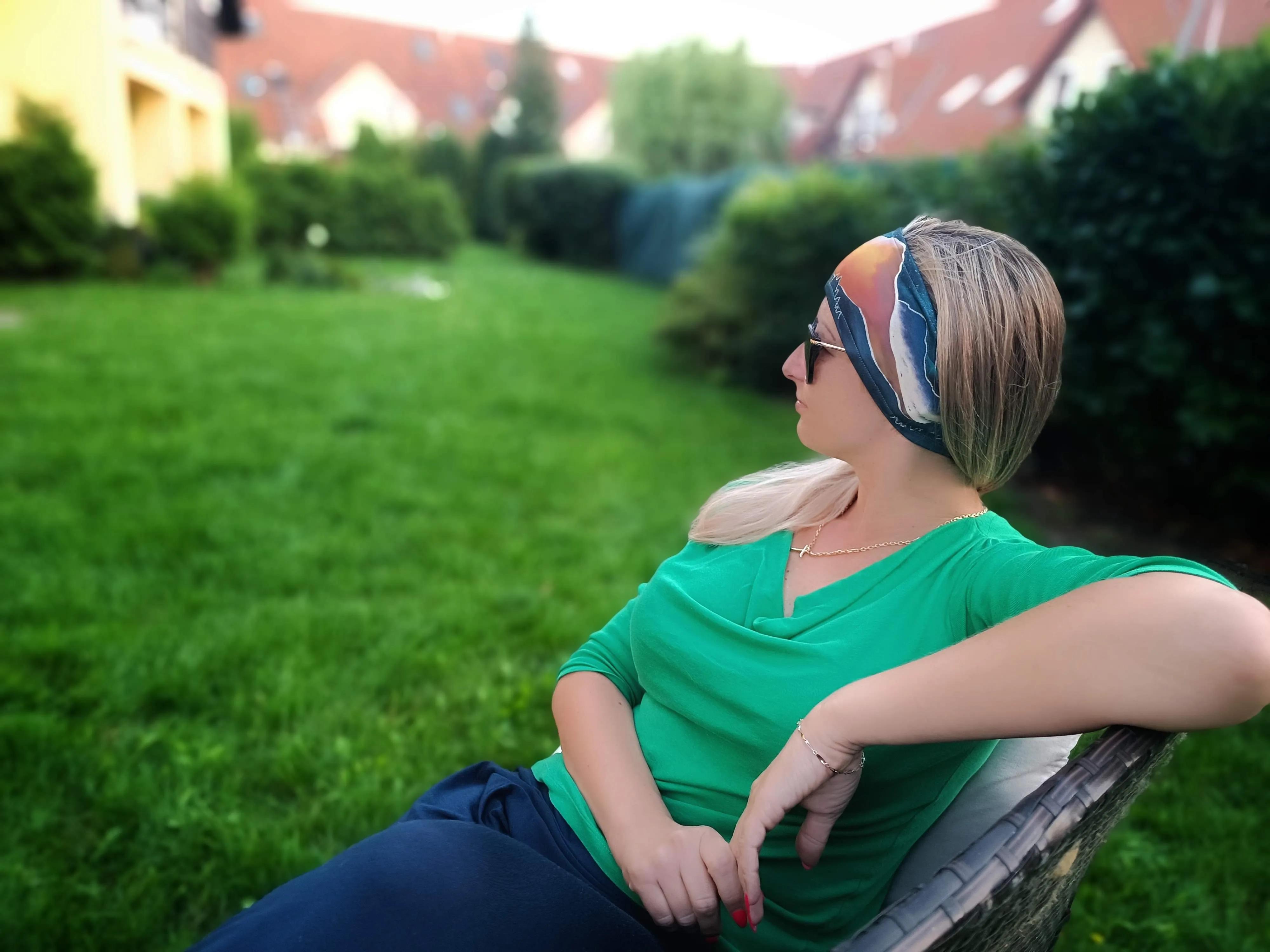 Celoroční čelenka Active Moms & Kids – limitovaná edice - tmavá náhled 5