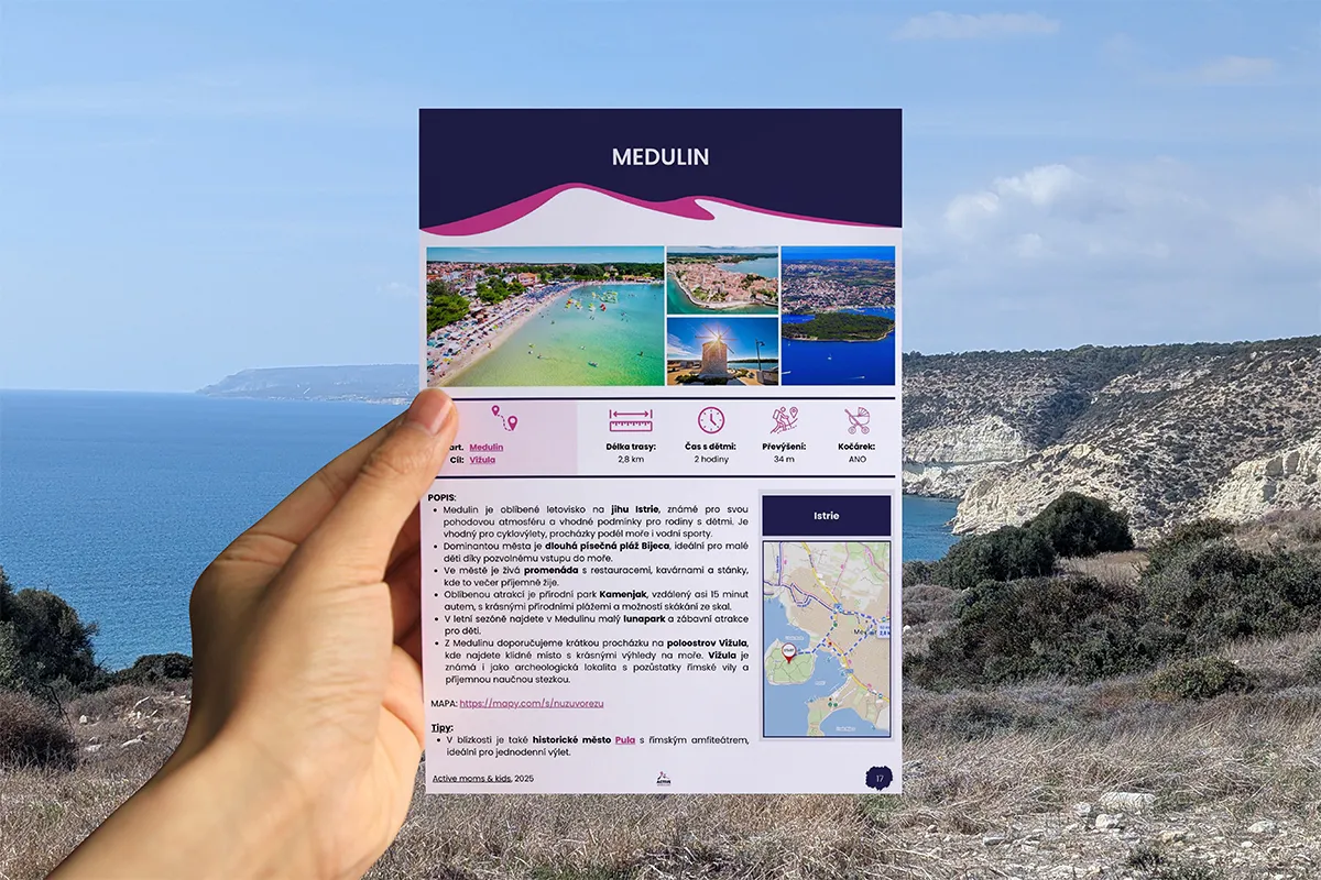 Průvodce Chorvatsko Slovinsko Istrie s dětmi náhled 2