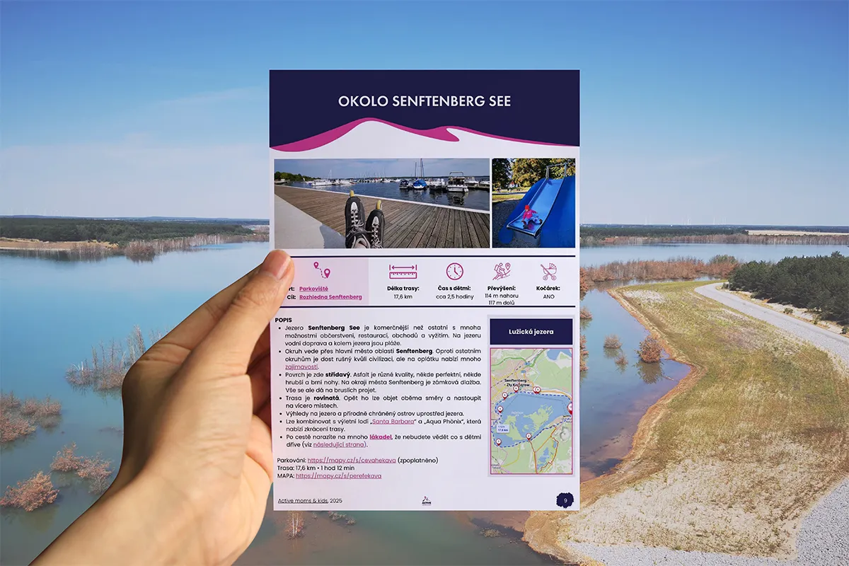 Průvodce Německem: Lužická jezera – Cyklo & in-line výlety s dětmi náhled 2