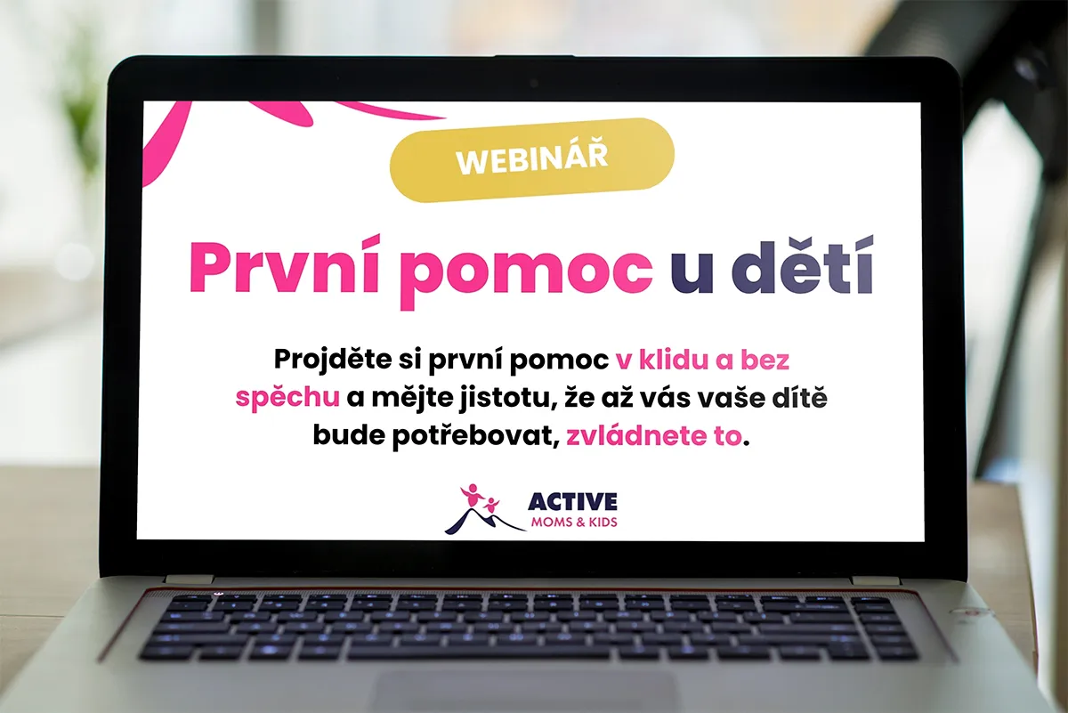 Webinář První pomoc u dětí – buďte připraveni, když na tom nejvíce záleží náhled 3
