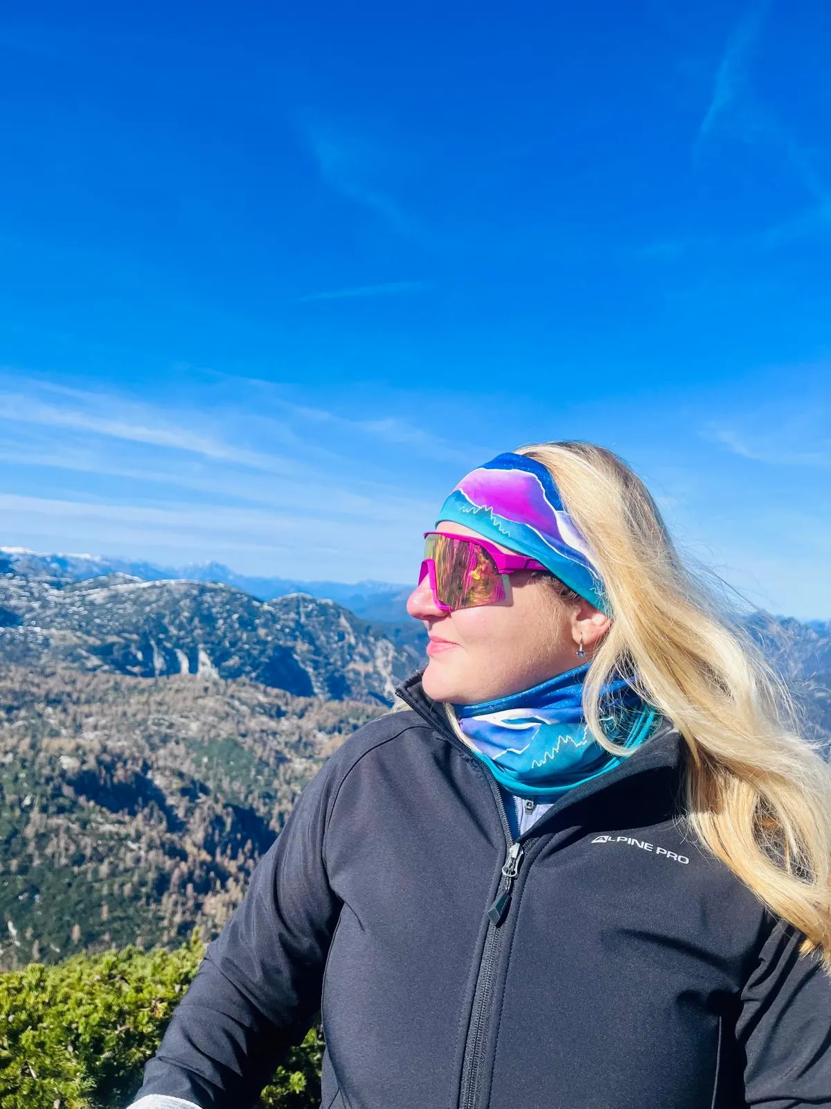 Nákrčník Active Moms & Kids – limitovaná edice - světlý náhled 3