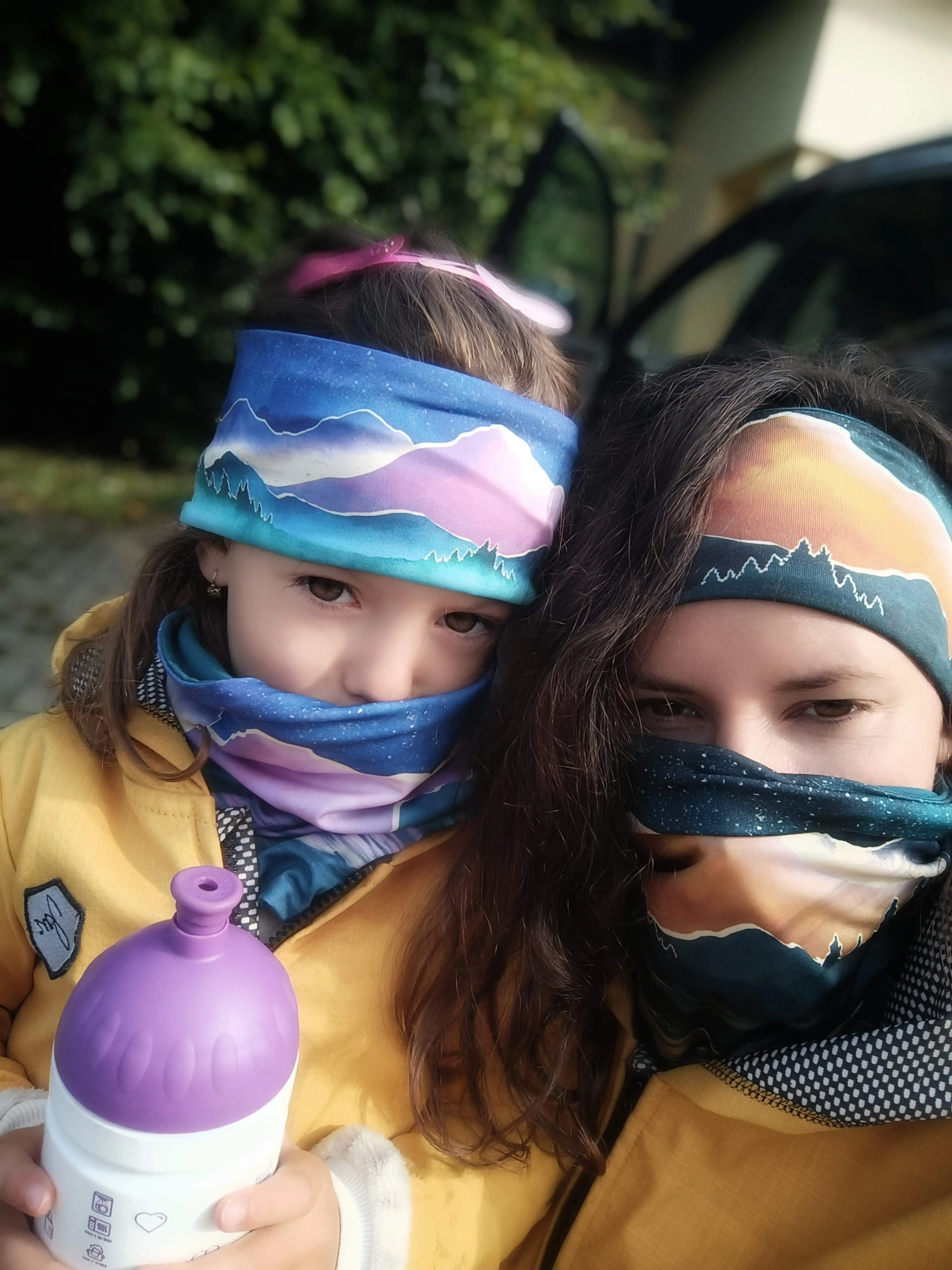 Nákrčník Active Moms & Kids – limitovaná edice - světlý náhled 4