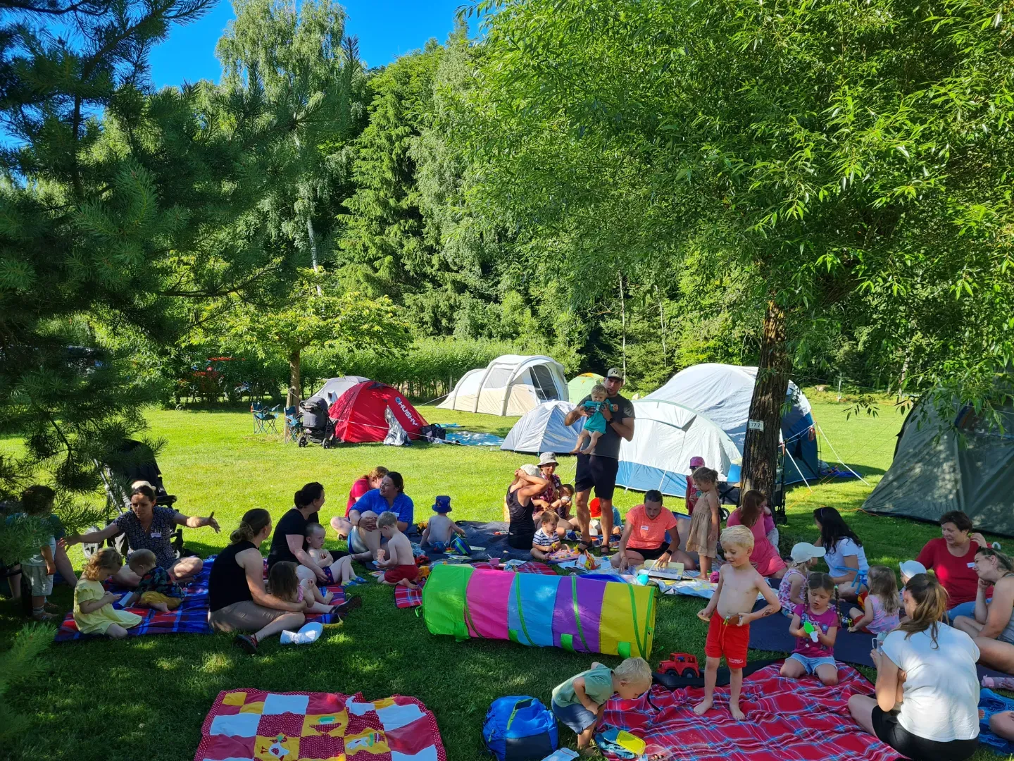 Letní kempovačka pro mrňousky v České Kanadě náhled 3