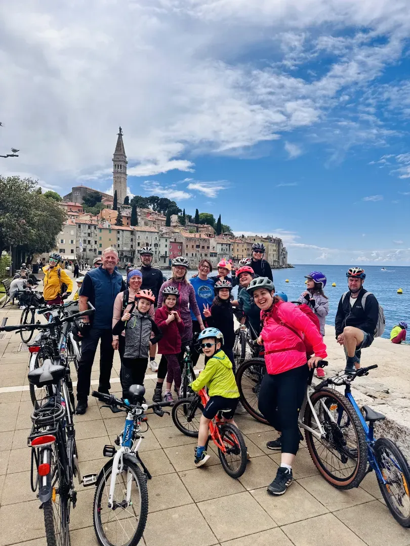 Istrie na kolech pro maminky s dětmi