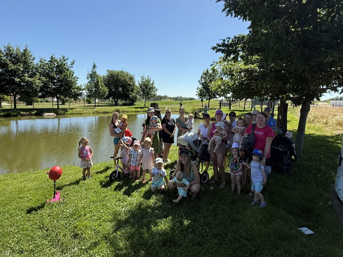 Letní kempovačka pro mrňousky v České Kanadě