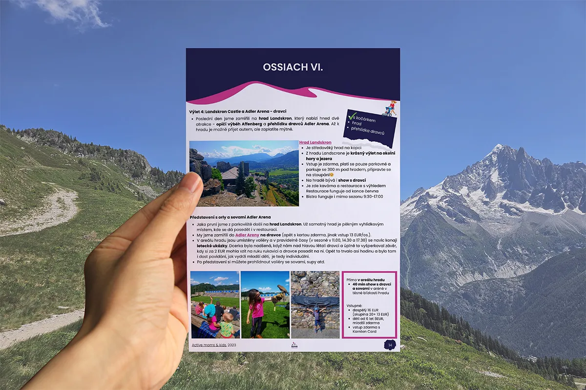 Průvodce Korutany s dětmi náhled 2