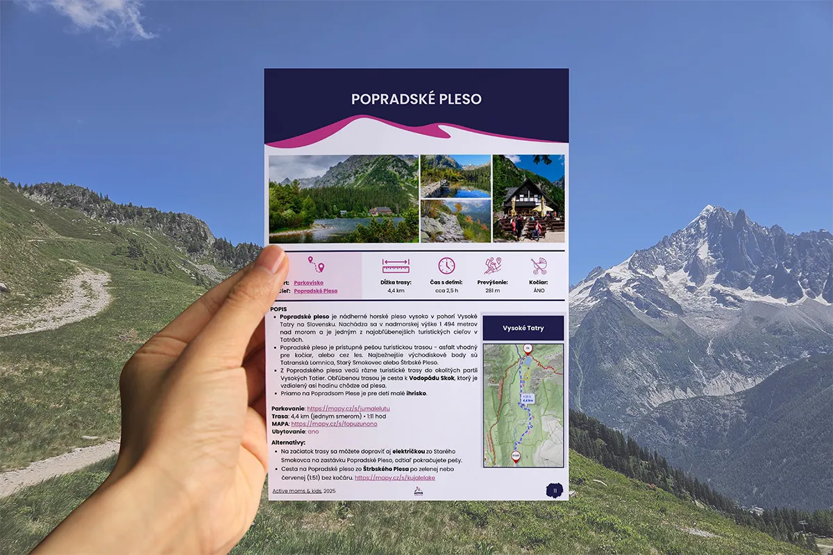 Průvodce Slovenskem: Vysoké Tatry s dětmi včetně přechodu náhled 2