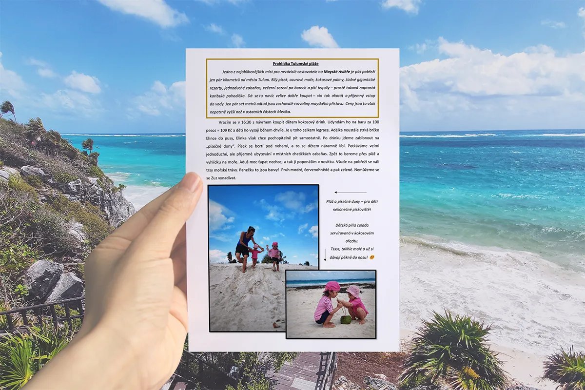 Průvodce Mexiko s dětmi - Deník z cest náhled 2