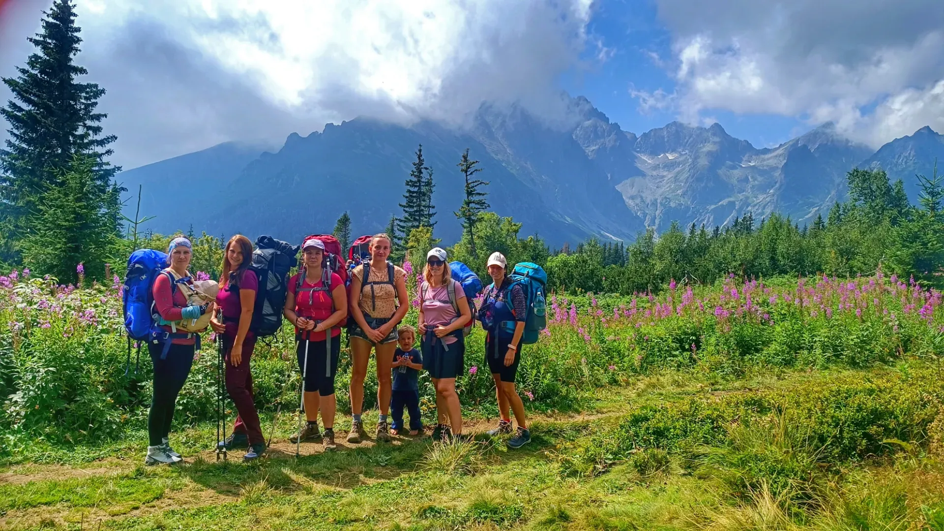 Přechod Tater s dětmi 1. termín