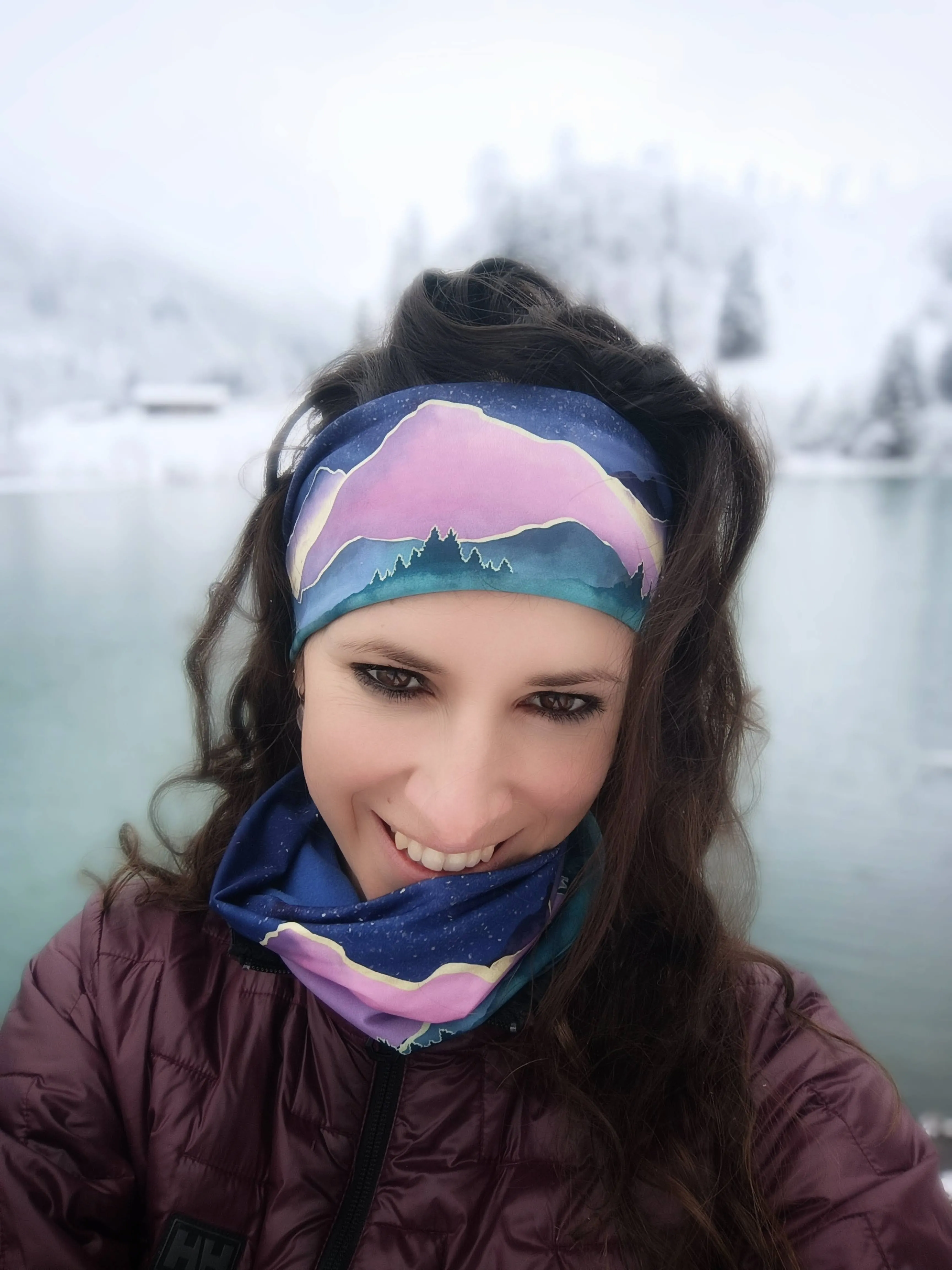 Nákrčník Active Moms & Kids – limitovaná edice - světlý náhled 2