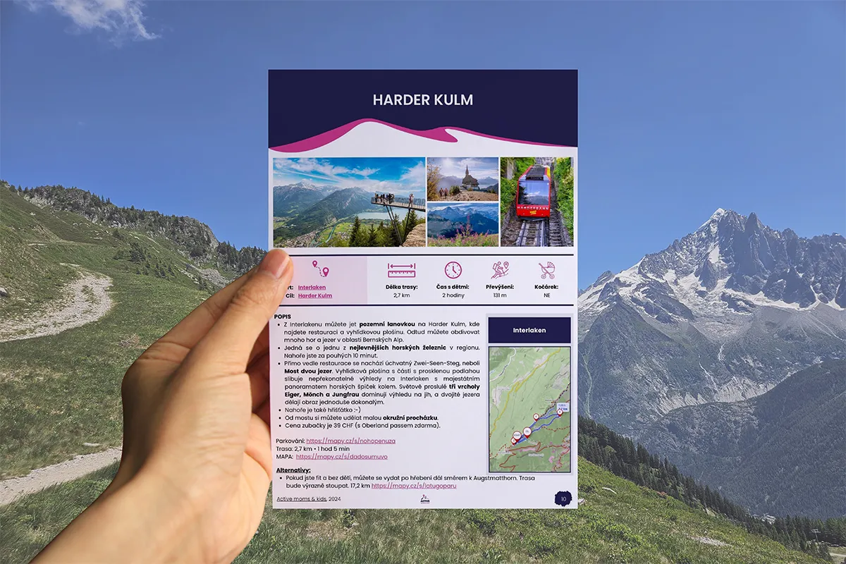 Průvodce Švýcarsko: Interlaken a okolí s dětmi náhled 2