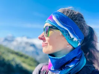 Nákrčník Active Moms & Kids – limitovaná edice - světlý