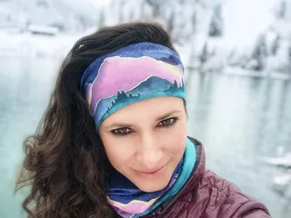 Celoroční čelenka Active Moms & Kids – limitovaná edice - světlá