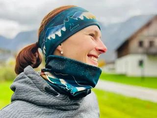 Nákrčník Active Moms & Kids – limitovaná edice - tmavý